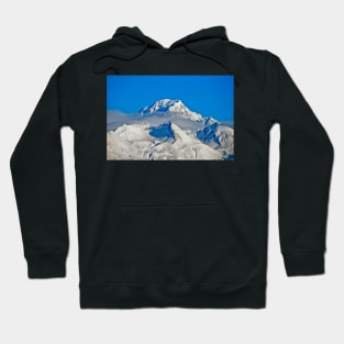 Mont Blanc from Les Arcs French Alps France Hoodie